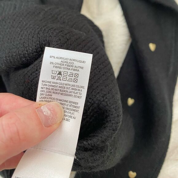 Lucky Brand Heart Studded Crewneck Sweater - Picture 8 of 8